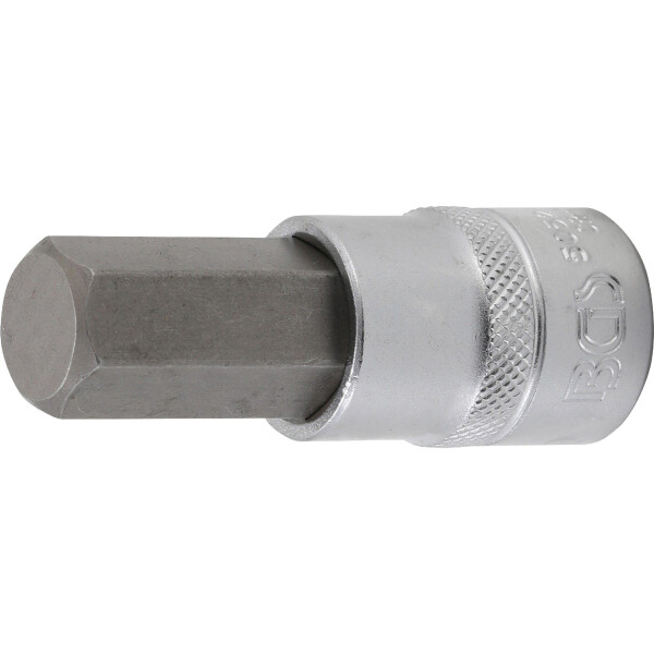 BGS 5052-17 Bit-Einsatz | Antrieb Innenvierkant 12,5 mm (1/2") | Innensechskant 17 mm