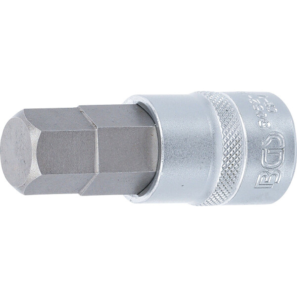BGS 5052-18 Bit-Einsatz | Antrieb Innenvierkant 12,5 mm (1/2") | Innensechskant 18 mm