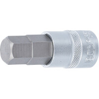 BGS 5052-18 Bit-Einsatz | Antrieb Innenvierkant 12,5 mm (1/2") | Innensechskant 18 mm