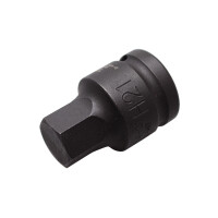 BGS 5054-21 Kraft-Bit-Einsatz | Länge 55 mm | Antrieb Innenvierkant 20 mm (3/4") | Innensechskant 21 mm