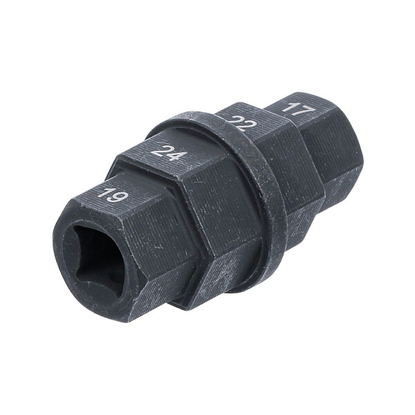 BGS 5058 Motorrad-Spezial-Einsatz | Antrieb 10 mm (3/8") | 17 - 19 - 22 - 24 mm