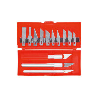 BGS Diy 50613 Bastlermesser-Satz | 16-tlg.