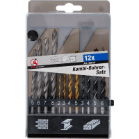 BGS Diy 50812 Kombi-Bohrer-Satz | 2 - 8 mm | 12-tlg.