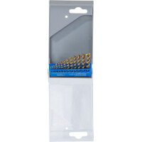 BGS Diy 50813 HSS-Spiralbohrer-Satz | titan-nitriert | 1,5 - 6,5 mm | 13-tlg.