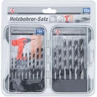 BGS Diy 50817 Holz-Bohrer-Satz | 3 - 10 mm | 15-tlg.