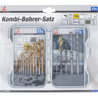 BGS Diy 50818 Kombi-Bohrer-Satz | 1,5 - 10 mm | 17-tlg.