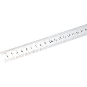 BGS Diy 50889 Stahl-Maßstab | biegsam | Edelstahl |...