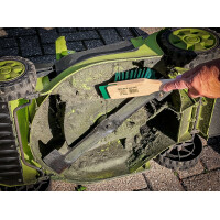 BGS Diy 50920 Rasenmäher-Bürste | mit Schaber