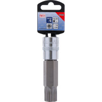 BGS 5103-TB100 Bit-Einsatz | Länge 110 mm | Antrieb Innenvierkant 12,5 mm (1/2") | T-Profil (für Torx) mit Bohrung T100