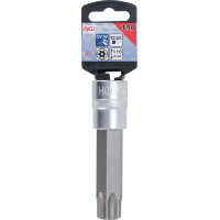 BGS 5103-TB90 Bit-Einsatz | Länge 110 mm | Antrieb Innenvierkant 12,5 mm (1/2") | T-Profil (für Torx) mit Bohrung T90