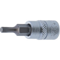 BGS 5105-M4 Bit-Einsatz | Antrieb Innenvierkant 6,3 mm (1/4") | Innenvielzahn (für XZN) M4
