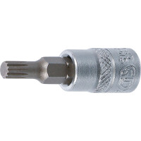 BGS 5105-M5 Bit-Einsatz | Antrieb Innenvierkant 6,3 mm (1/4") | Innenvielzahn (für XZN) M5