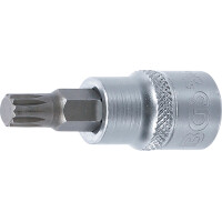 BGS 5105-M8 Bit-Einsatz | Antrieb Innenvierkant 10 mm (3/8") | Innenvielzahn (für XZN) M8