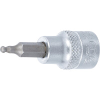BGS 5110 Bit-Einsatz | Antrieb Innenvierkant 10 mm (3/8") | Innensechskant mit Kugelkopf 3 mm