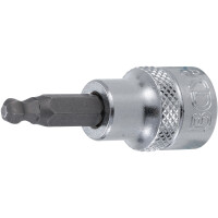 BGS 5112 Bit-Einsatz | Antrieb Innenvierkant 10 mm (3/8") | Innensechskant mit Kugelkopf 5 mm