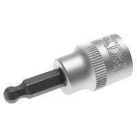 BGS 5113 Bit-Einsatz | Antrieb Innenvierkant 10 mm (3/8") | Innensechskant mit Kugelkopf 5,5 mm