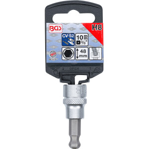 BGS 5115 Bit-Einsatz | Antrieb Innenvierkant 10 mm...