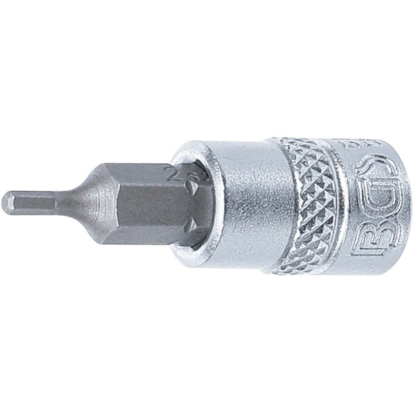 BGS 5153 Bit-Einsatz | Antrieb Innenvierkant 6,3 mm (1/4") | Innensechskant 2 mm
