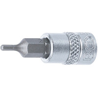BGS 5153 Bit-Einsatz | Antrieb Innenvierkant 6,3 mm (1/4") | Innensechskant 2 mm