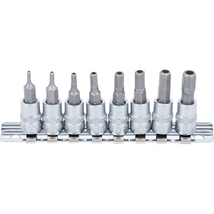 BGS 5156 Bit-Einsatz-Satz | Antrieb Innenvierkant 6,3 mm...