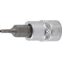BGS 5156-2 Bit-Einsatz | Antrieb Innenvierkant 6,3 mm (1/4") | Innensechskant mit Bohrung 2 mm