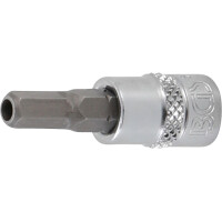 BGS 5156-5 Bit-Einsatz | Antrieb Innenvierkant 6,3 mm (1/4") | Innensechskant mit Bohrung 5 mm