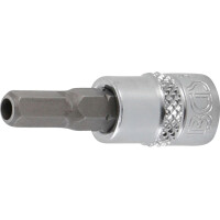 BGS 5156-5-5 Bit-Einsatz | Antrieb Innenvierkant 6,3 mm (1/4") | Innensechskant mit Bohrung 5,5 mm
