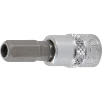 BGS 5156-7 Bit-Einsatz | Antrieb Innenvierkant 6,3 mm (1/4") | Innensechskant mit Bohrung 7 mm