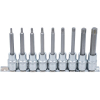 BGS 5177 Bit-Einsatz-Satz | Antrieb Innenvierkant 12,5 mm (1/2") | T-Profil (für Torx) | 9-tlg.