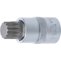 BGS 5180-M17 Bit-Einsatz | Antrieb Innenvierkant 12,5 mm (1/2") | Innenvielzahn (für XZN) M17