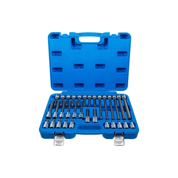 BGS 5182 Bit-Einsatz-Satz | Antrieb Innenvierkant 12,5 mm (1/2") | T-Profil (für Torx) | 32-tlg.