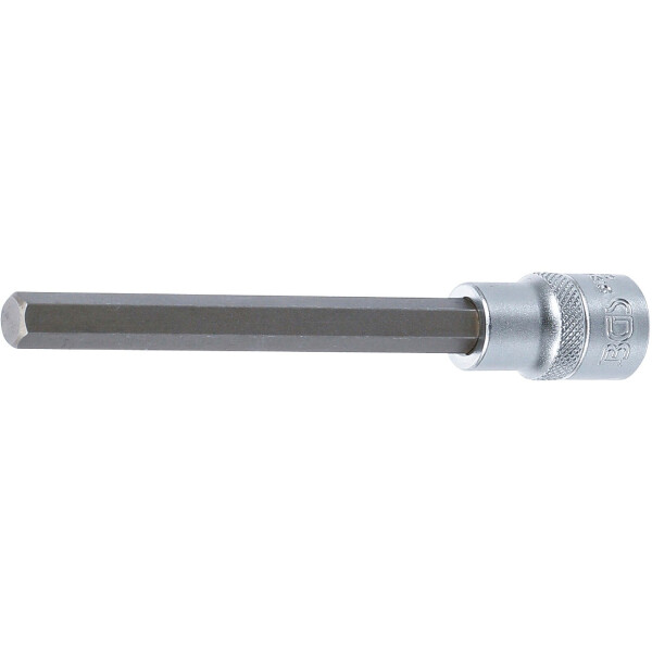 BGS 5184-H10 Bit-Einsatz | Länge 140 mm | Antrieb Innenvierkant 12,5 mm (1/2") | Innensechskant 10 mm