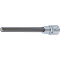 BGS 5184-H10 Bit-Einsatz | Länge 140 mm | Antrieb Innenvierkant 12,5 mm (1/2") | Innensechskant 10 mm