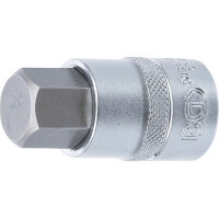 BGS 5184-H19 Bit-Einsatz | Antrieb Innenvierkant 12,5 mm (1/2") | Innensechskant 19 mm