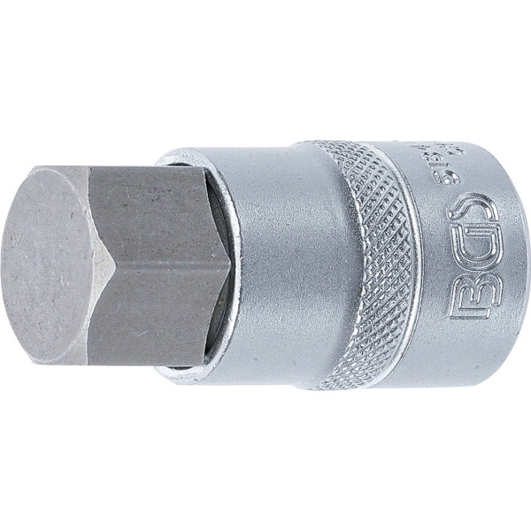 BGS 5184-H22 Bit-Einsatz | Antrieb Innenvierkant 12,5 mm (1/2") | Innensechskant 22 mm