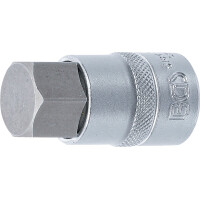 BGS 5184-H22 Bit-Einsatz | Antrieb Innenvierkant 12,5 mm (1/2") | Innensechskant 22 mm