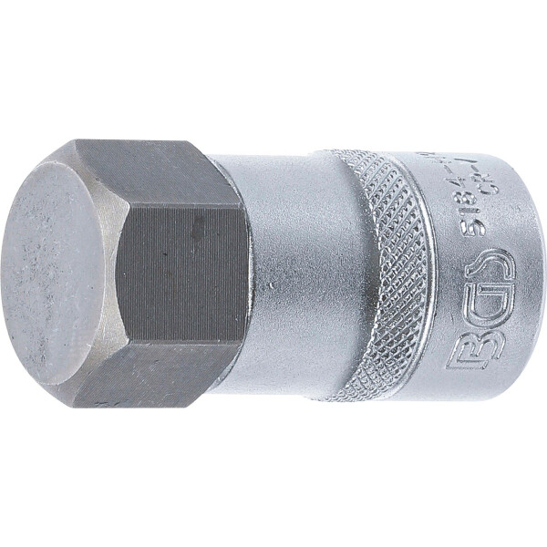 BGS 5184-H26 Bit-Einsatz | Antrieb Innenvierkant 12,5 mm (1/2") | Innensechskant 26 mm