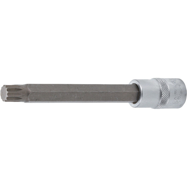 BGS 5184-M12 Bit-Einsatz | Länge 140 mm | Antrieb Innenvierkant 12,5 mm (1/2") | Innenvielzahn (für XZN) M12