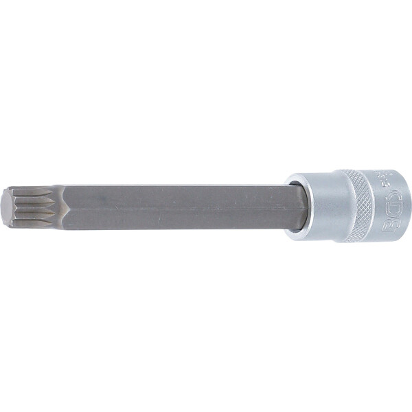 BGS 5184-M14 Bit-Einsatz | Länge 140 mm | Antrieb Innenvierkant 12,5 mm (1/2") | Innenvielzahn (für XZN) M14