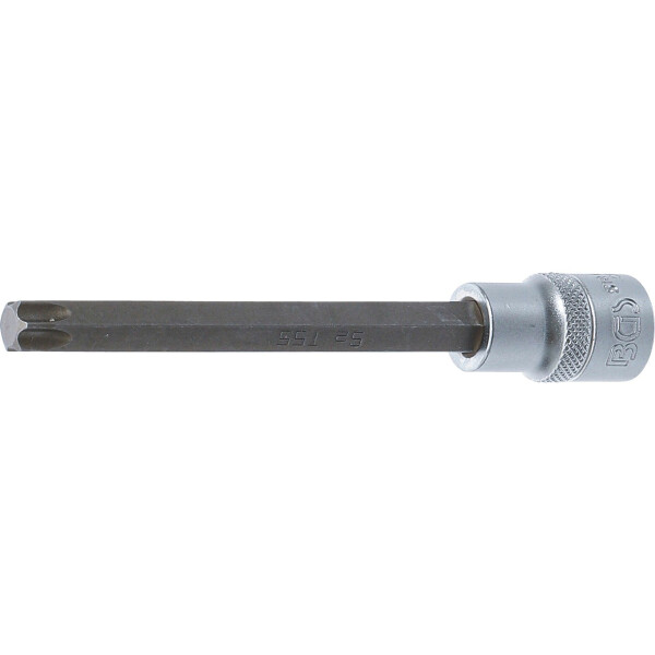 BGS 5184-T55 Bit-Einsatz | Länge 140 mm | Antrieb Innenvierkant 12,5 mm (1/2") | T-Profil (für Torx) T55