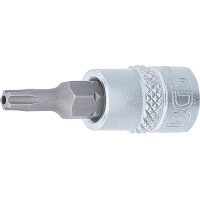 BGS 5184-TS20 Bit-Einsatz | Antrieb Innenvierkant 6,3 mm (1/4") | TS-Profil (für Torx Plus) mit Bohrung TS20