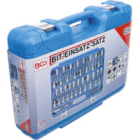 BGS 5188 Bit-Einsatz-Satz | Antrieb Innenvierkant 12,5 mm (1/2"), Außensechskant 8 mm (5/16") | 49-tlg.