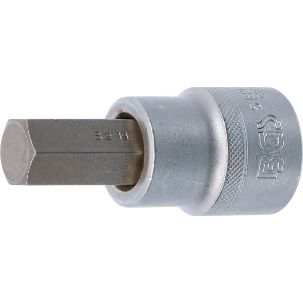 BGS 5189-H19 Bit-Einsatz | Antrieb Innenvierkant 20 mm (3/4") | Innensechskant 19 mm