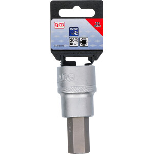 BGS 5189-H19 Bit-Einsatz | Antrieb Innenvierkant 20 mm (3/4") | Innensechskant 19 mm