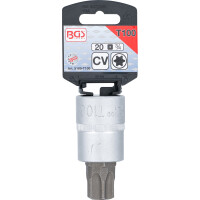 BGS 5189-T100 Bit-Einsatz | Antrieb Innenvierkant 20 mm (3/4") | T-Profil (für Torx) T100