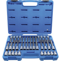 BGS 5190 Bit-Einsatz-Satz | Antrieb Innenvierkant 12,5 mm (1/2") | TP-Profil (für Torx Plus) TP20 - TP70 | 32-tlg.