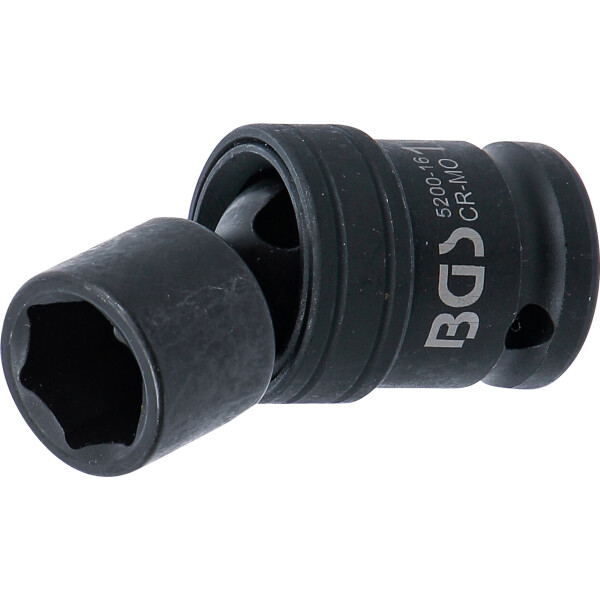 BGS 5200-16 Kraft-Kugelgelenk-Einsatz | Antrieb Innenvierkant 12,5 mm (1/2") | SW 16 mm