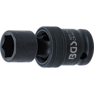 BGS 5200-16 Kraft-Kugelgelenk-Einsatz | Antrieb Innenvierkant 12,5 mm (1/2") | SW 16 mm