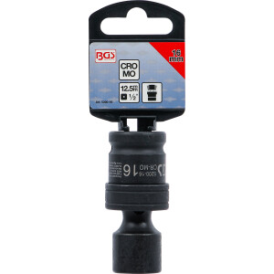 BGS 5200-16 Kraft-Kugelgelenk-Einsatz | Antrieb Innenvierkant 12,5 mm (1/2") | SW 16 mm