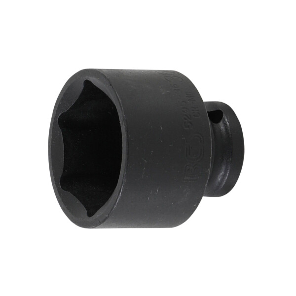 BGS 5205-36 Kraft-Steckschlüssel-Einsatz Sechskant | Antrieb Innenvierkant 12,5 mm (1/2") | SW 36 mm
